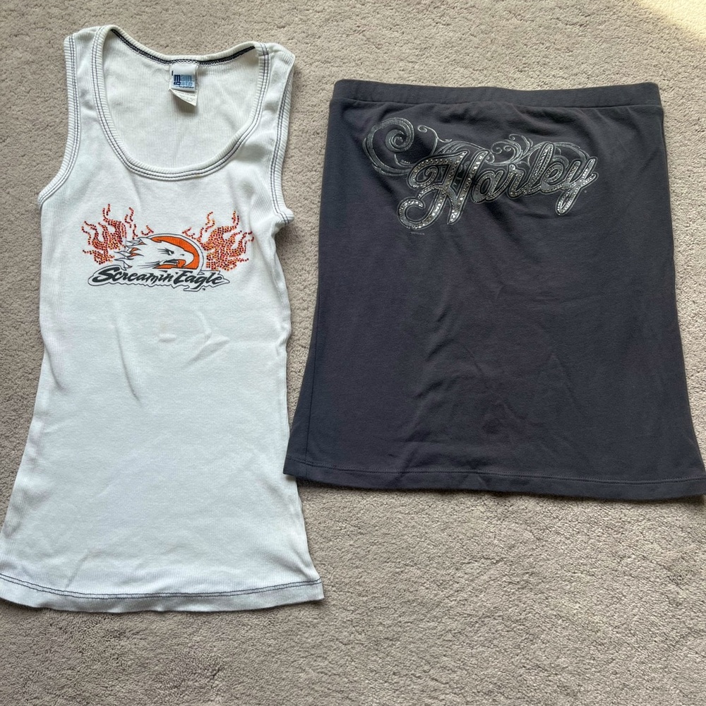 Harley Davidson vintage tops